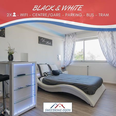 Sweethome Dijon - Black & White Extérieur photo